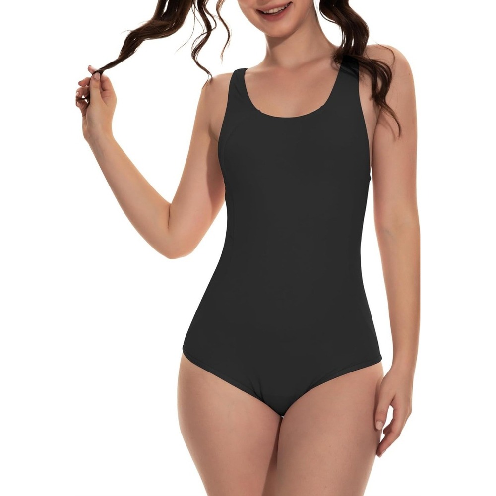 Beautikini Period Swimwear 1 Piece Leakproof Menstrual Swimsuit Racerback XS New
